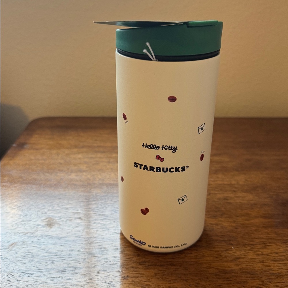Starbucks Sanrio Hello Kitty Cream Tumbler Miir 12oz - Picture 2 of 4